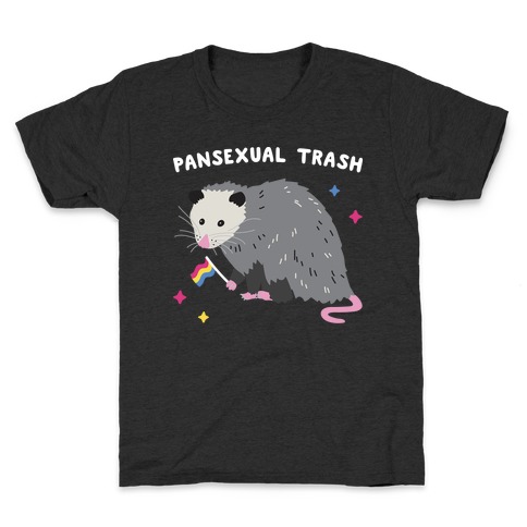 Pansexual Trash Opossum Kids T-Shirt