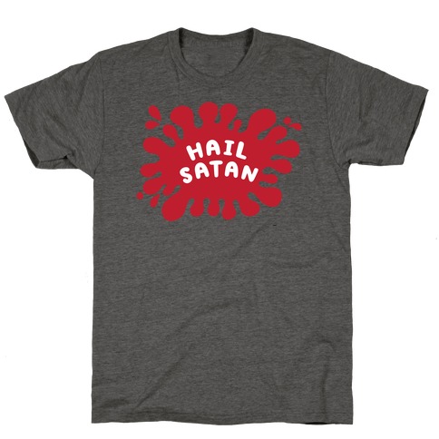 Hail Satan Splat T-Shirt