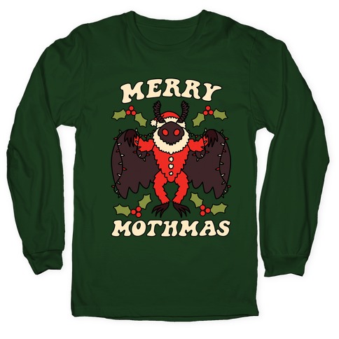 Merry Mothmas Long Sleeve T-Shirt