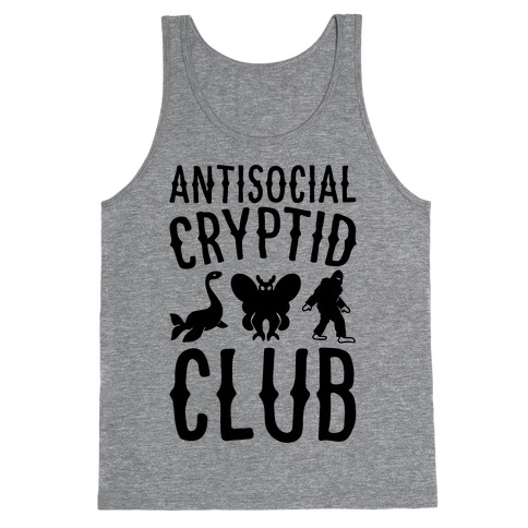 Antisocial Cryptid Club Tank Top