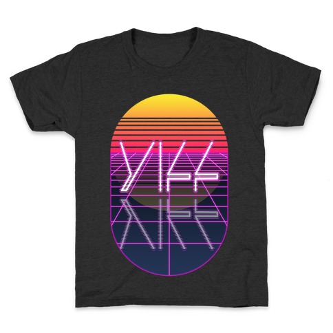 Synthwave Yiff Kids T-Shirt