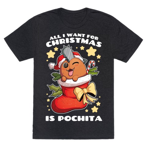All I Want For Christmas Is Pochita T-Shirt
