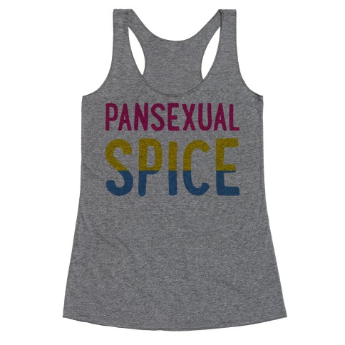 Pansexual Spice Racerback Tank Top