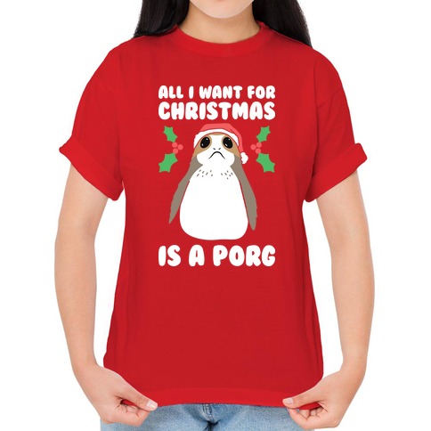 All I Want For Christmas Is A Porg Coffee Mugs