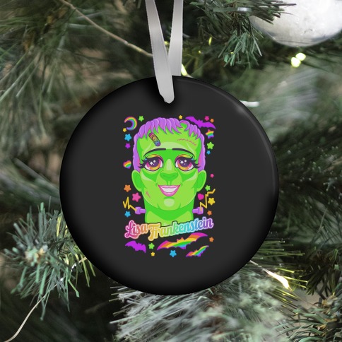 Lisa Frankenstein Parody Ornament