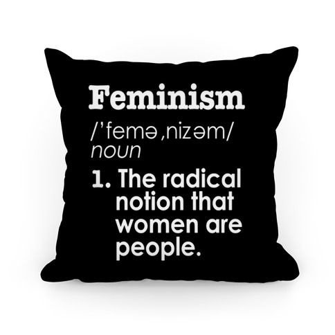 Feminism Definition Pillow
