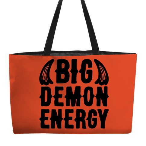 Big Demon Energy Weekender Tote