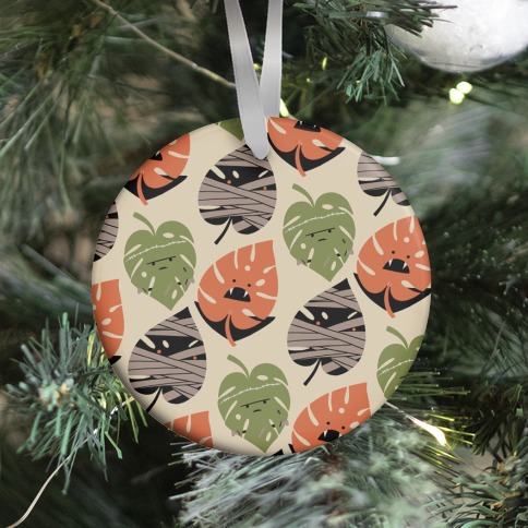 Classic Monstera Monsters Ornament