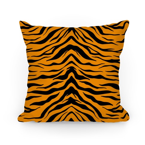 Tiger Stripe Pattern Pillow