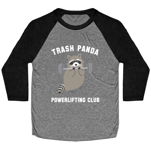 Trash Panda Powerlifting Club Baseball Tee