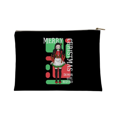 Merry Christmas Demon Girl Nezuko Accessory Bag