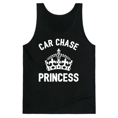 Car Chase Princess Tank Top