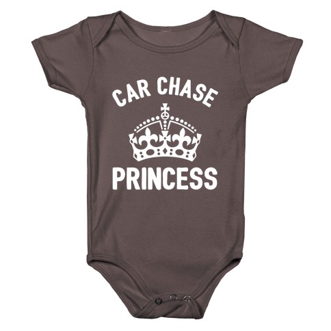 Car Chase Princess Baby One-Piece