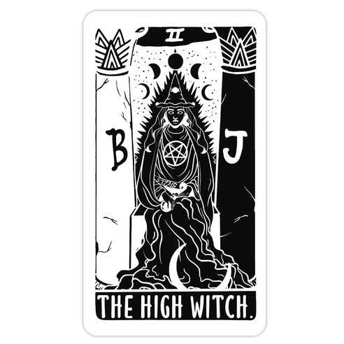 Tarot card Stickers - Free halloween Stickers