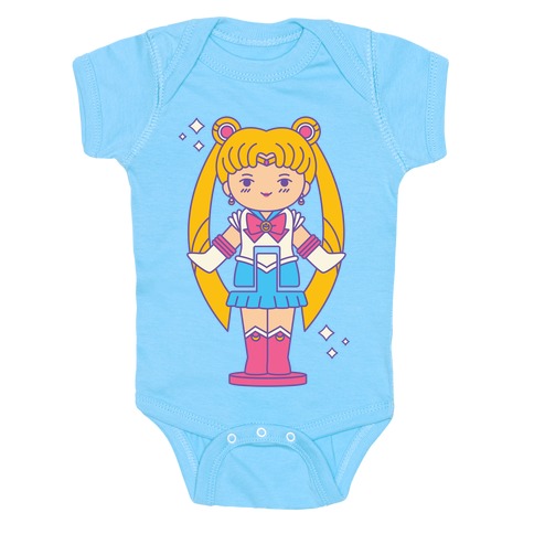 Sailor Moon Pocket Parody Baby One-Piece