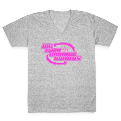 Y2K Big Titty Mommy Milkers V-Neck Tee Shirt