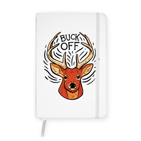 Buck Off Deer Notebook