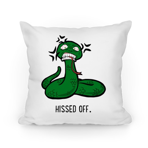 Hissed Off Pillow