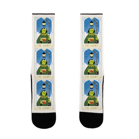 The Kermit Tarot Card Sock