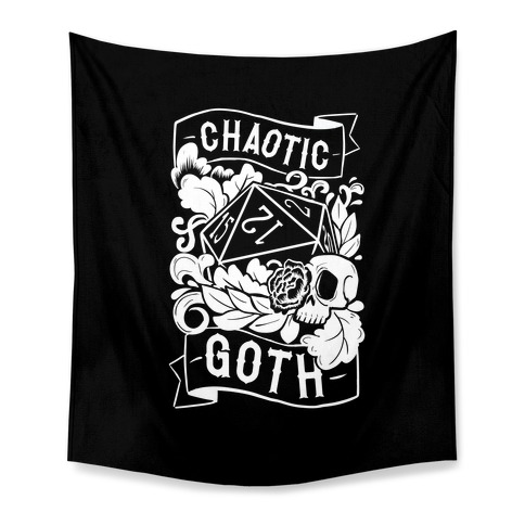 Chaotic Goth Tapestry