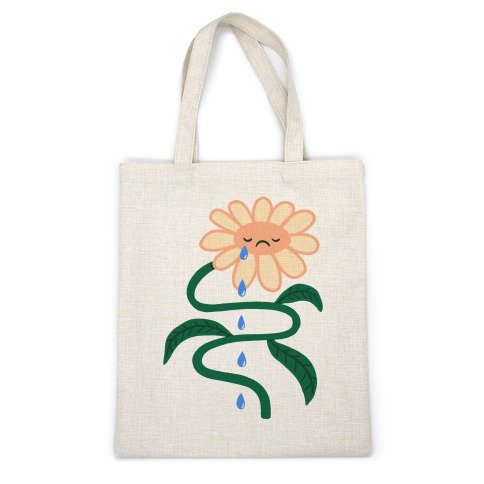 Sad Flower Shower Casual Tote