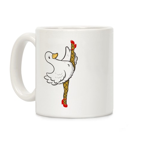 Duck Dance Pin-up Legs Coffee Mug