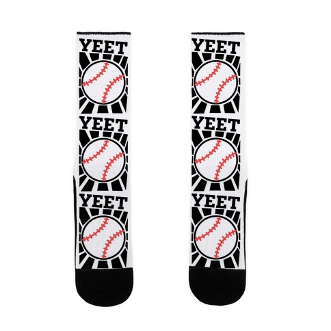 YEET - baseball Sock