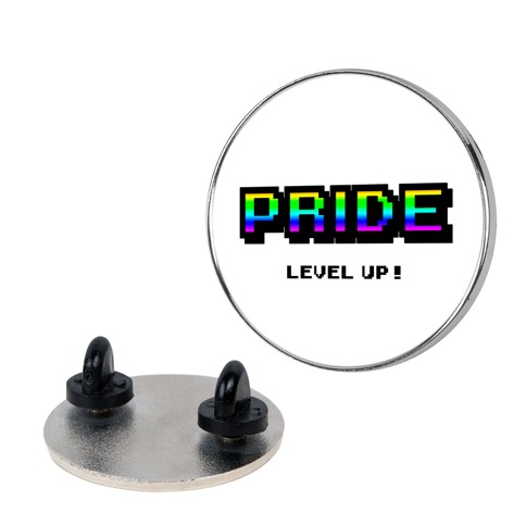 Pride Level Up! Pin