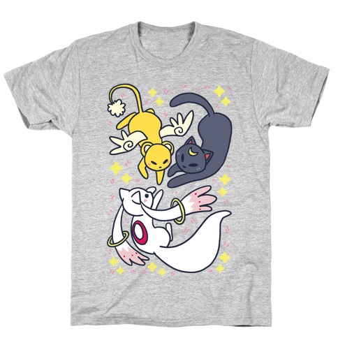 Magical Mascots - Luna, Kero and Kyubey T-Shirt