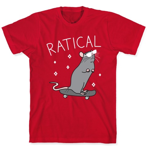 Ratical Rat T-Shirts | LookHUMAN