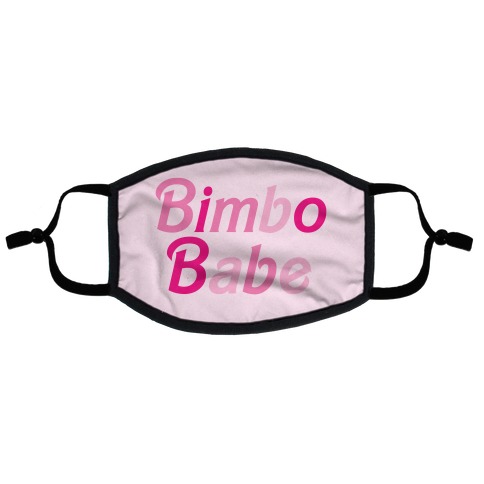 Bimbo Babe Flat Face Mask