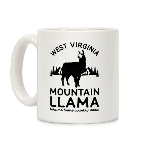 Mountain Llama Take Me Home Coffee Mug