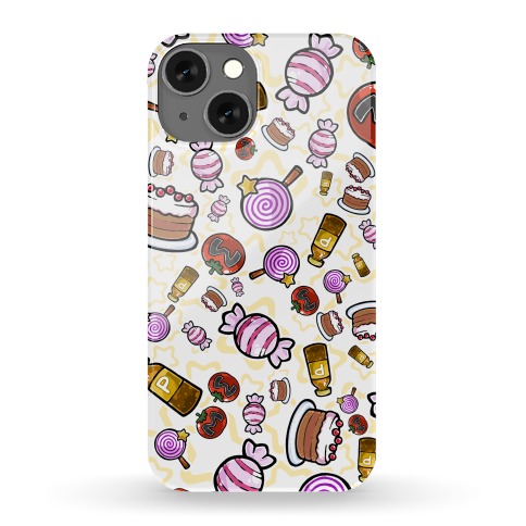 Kirby Munchies Pattern Phone Case