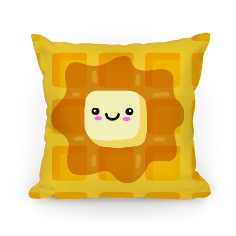Kawaii Waffle Pillow