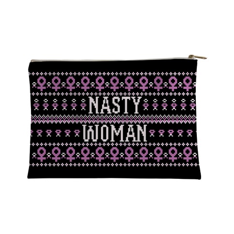 Nasty Woman Ugly Sweater Accessory Bag