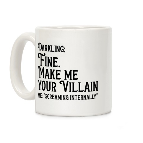 Grisha trilogy shadow and bone Fine Make Me Your Villain Bookish Pin Badge