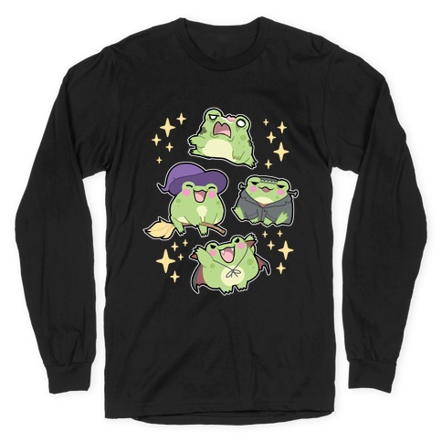 Halloween Frogs Long Sleeve T-Shirt