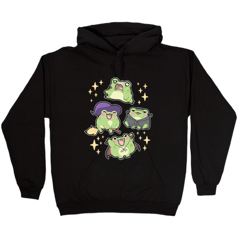 Halloween Frogs Hooded Sweatshirt