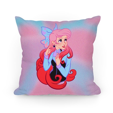 Pastel Ariel Parody Pillow