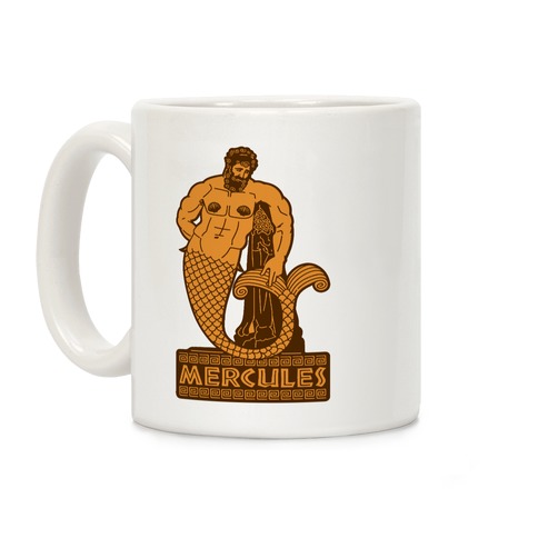 Mercules Merman Hercules Parody Coffee Mug
