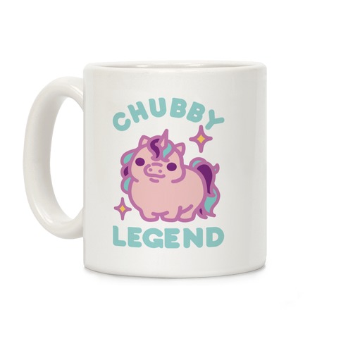 Chubby Legend Unicorn Coffee Mug