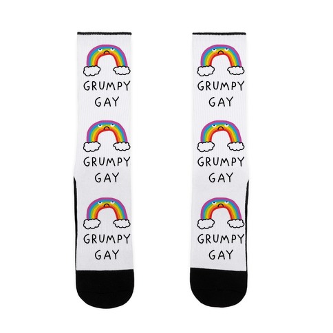 Grumpy Gay Sock