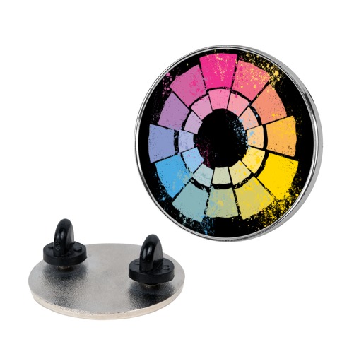 Pan Pride Color Wheel Pin