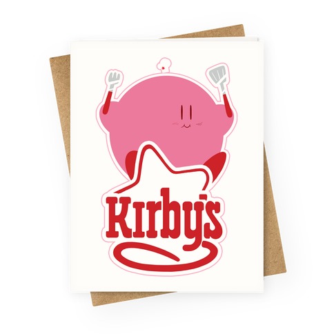 Kirby's Greeting Card