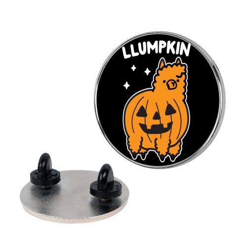 Llumpkin Llama Pumpkin Pin
