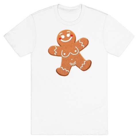 Ginger Bread Nudists Female T-Shirt