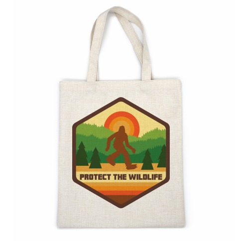 Protect The Wildlife (Bigfoot) Casual Tote