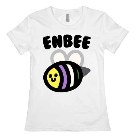 Enbee Enby Bee Gender Queer Pride Womens T-Shirt