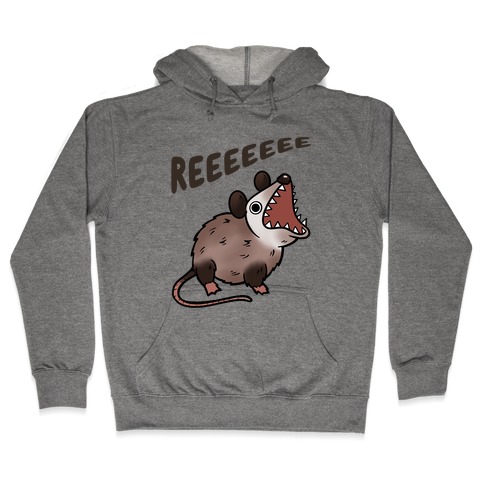 Reeeeeee Possum Hooded Sweatshirt