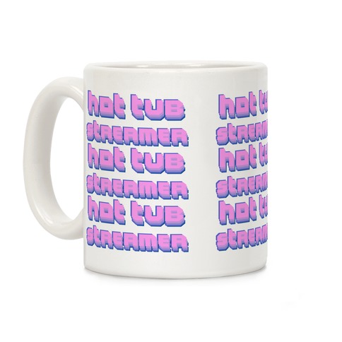 Purple Hot Tub Streamer Coffee Mug